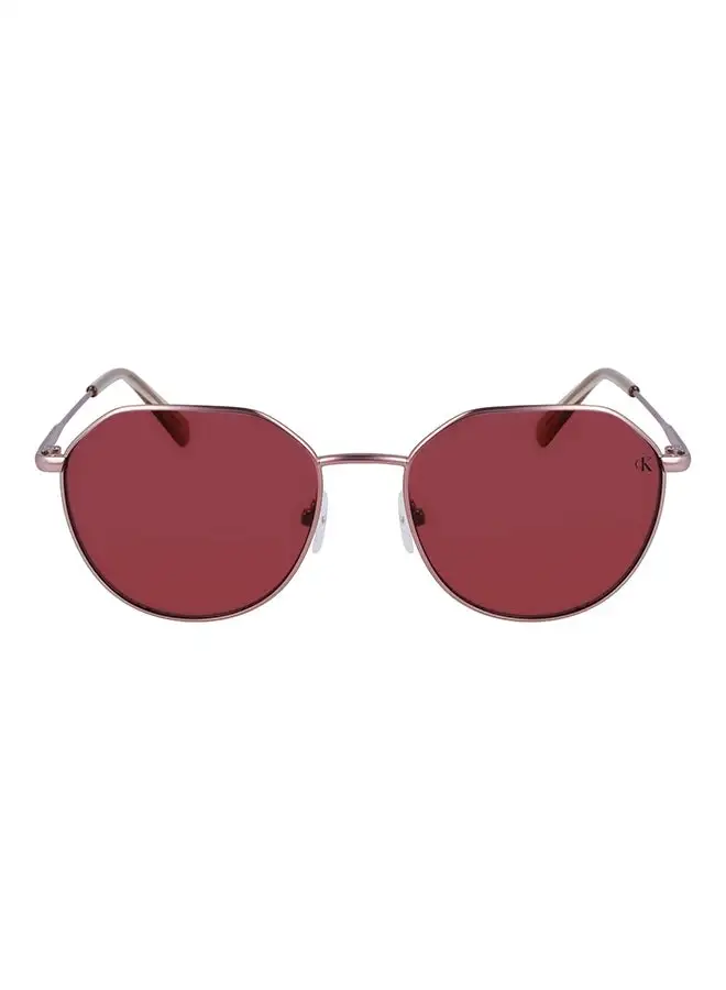 Calvin Klein Jeans Unisex UV Protection Round Sunglasses - CKJ23201S-671-5518 - Lens Size: 55 Mm