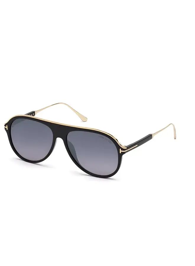 TOM FORD Men's UV Protection Pilot Sunglasses - FT062401C57 - Lens Size: 57 Mm
