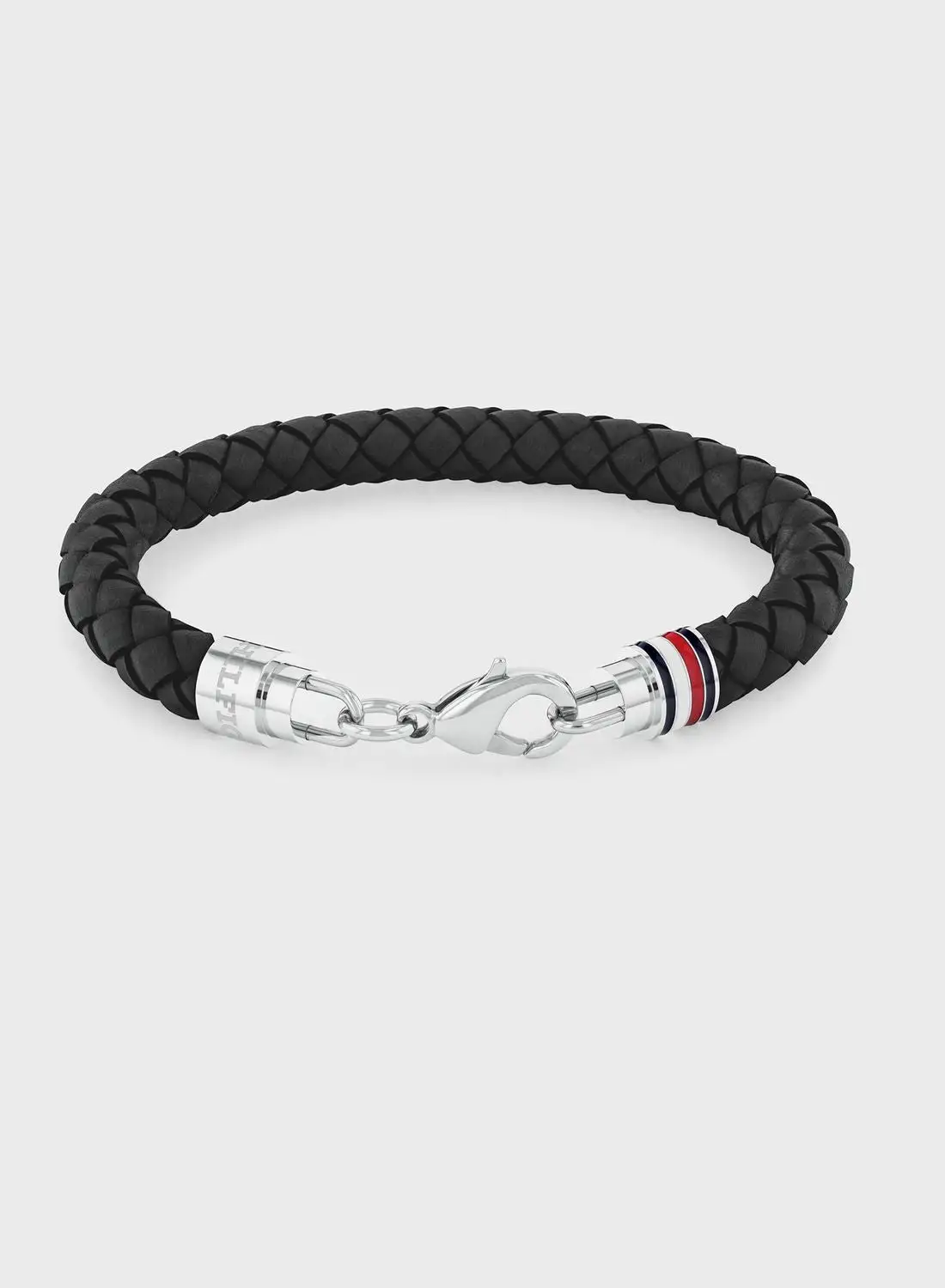 TOMMY HILFIGER Iconic Th Braided Leather Bracelet