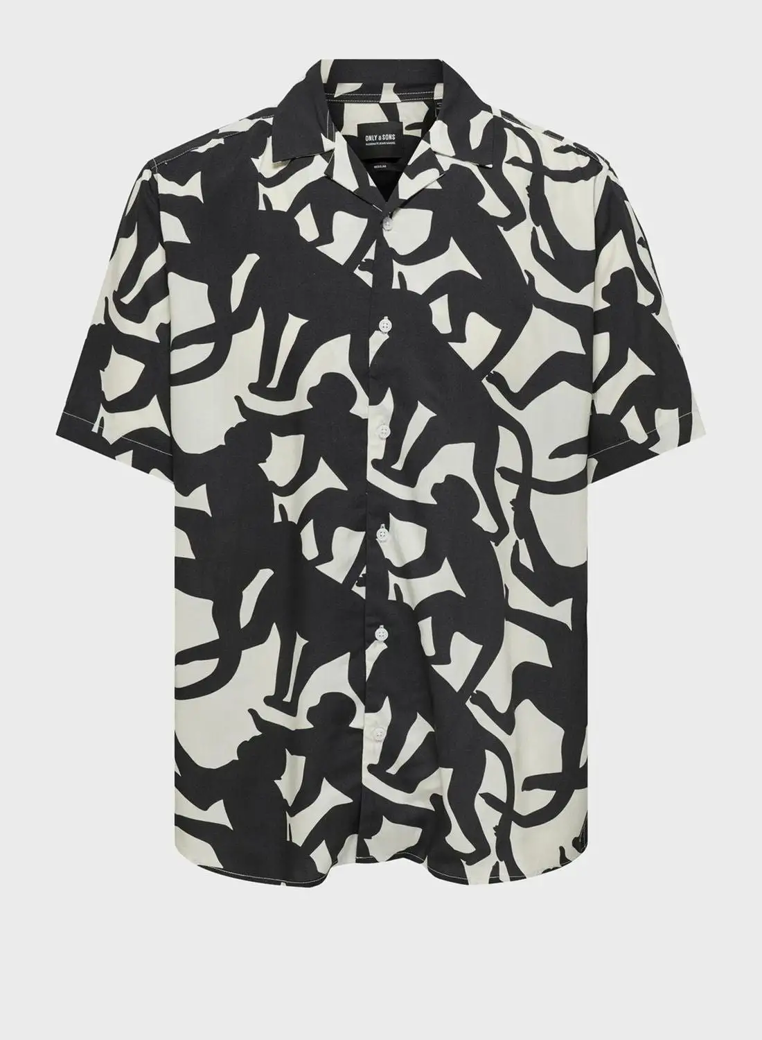 Only & Sons Printed Regular Fit Shirt