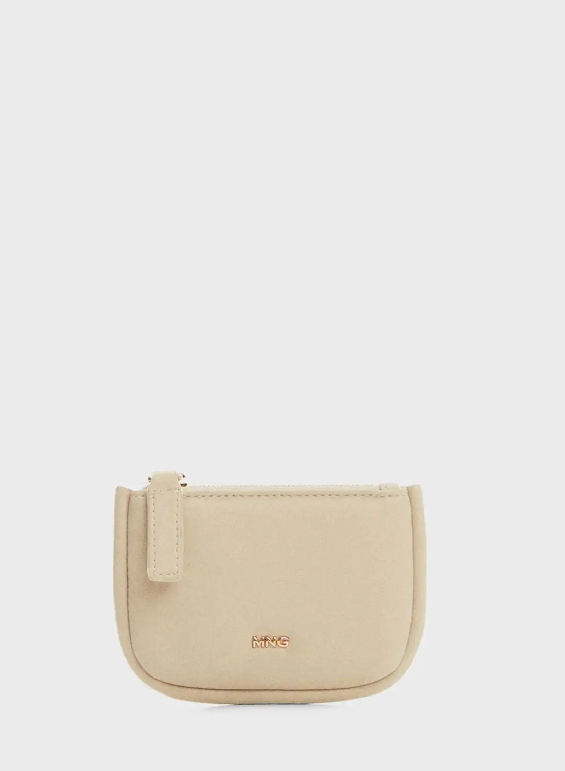 MANGO Logo Detail Zip Over Wallets