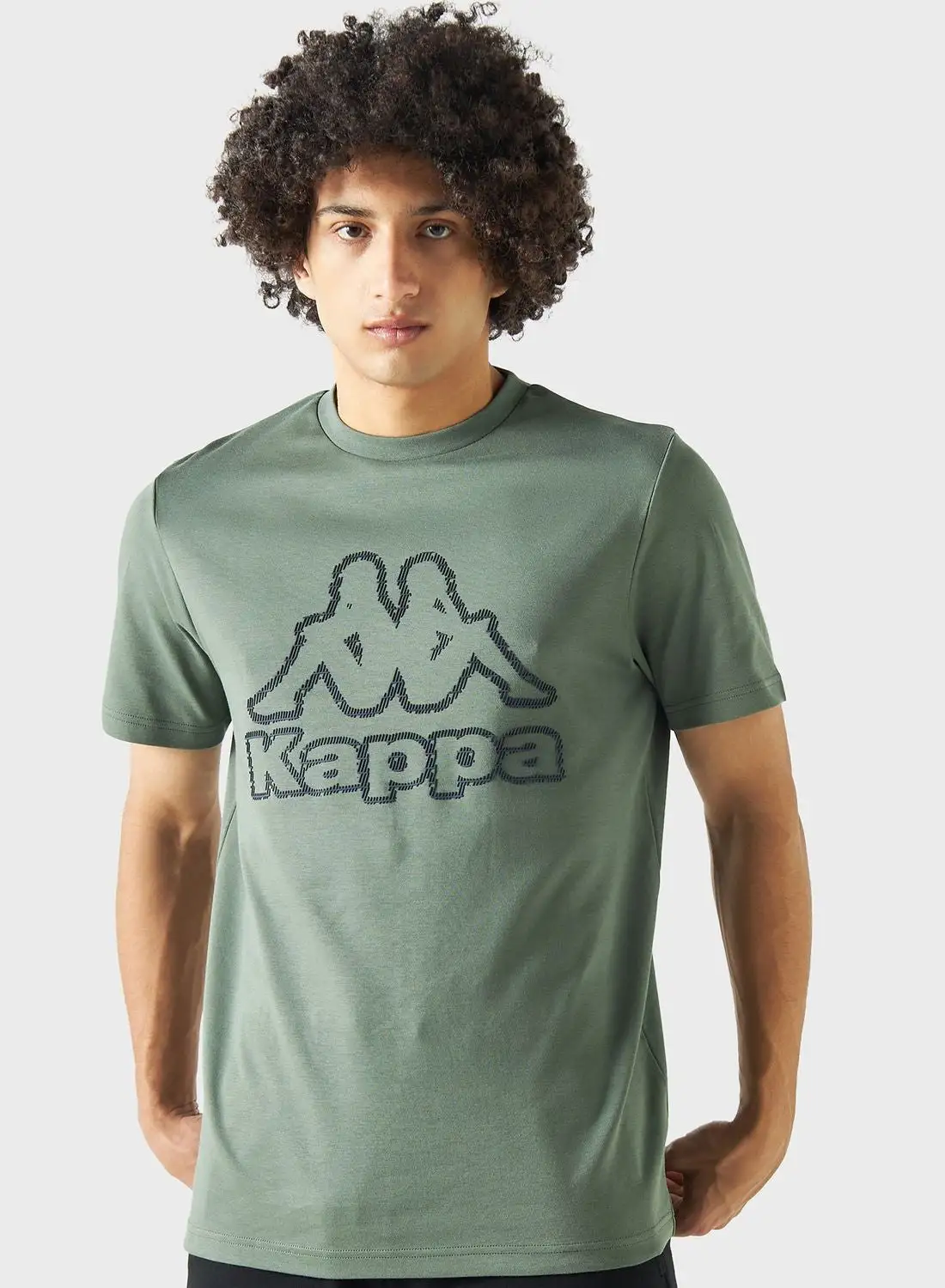 Kappa Logo Embroidered T-Shirt
