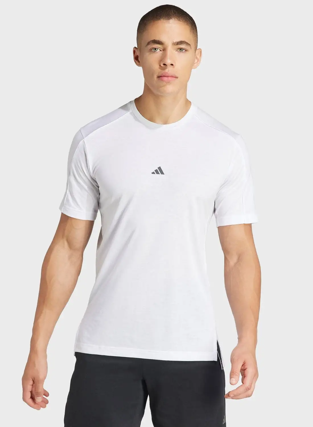 Adidas Logo Yoga T-Shirt