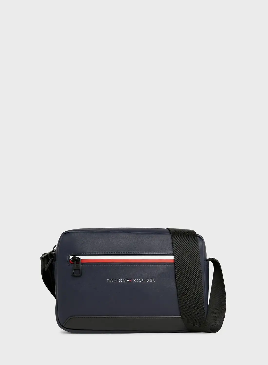 حقيبة ريبورتر بشعار شركة تومي هيلفيغر