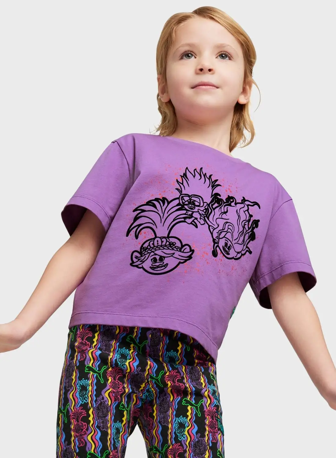 PUMA Kids Trolls Graphic T-Shirt