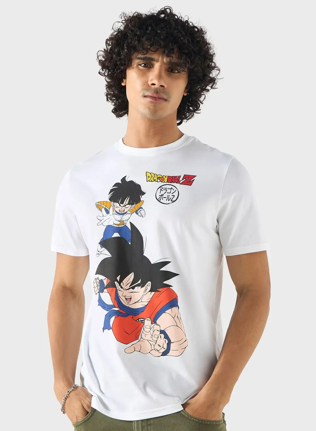 SP Characters Dragon Ball Z Print T-Shirt