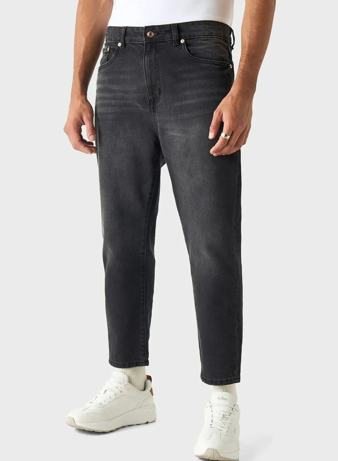 Lee Cooper Mid Wash  Relaxed  Fit Jeans