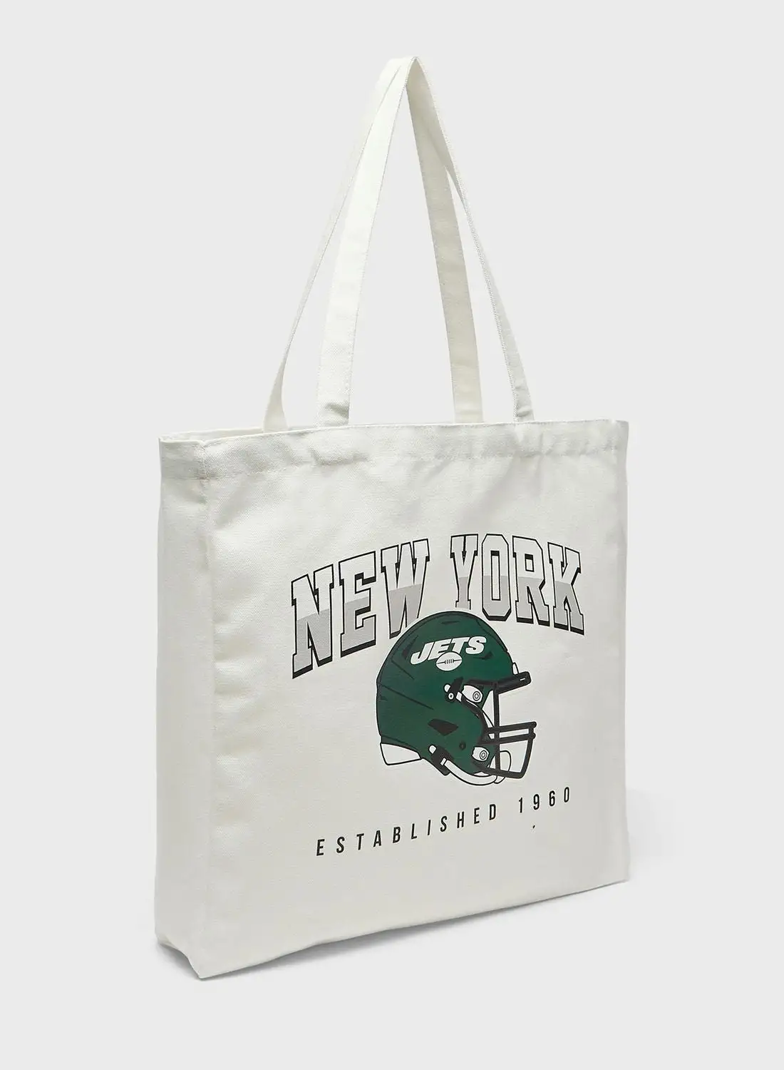 SP Characters The New York Jets Print Shopper Bag
