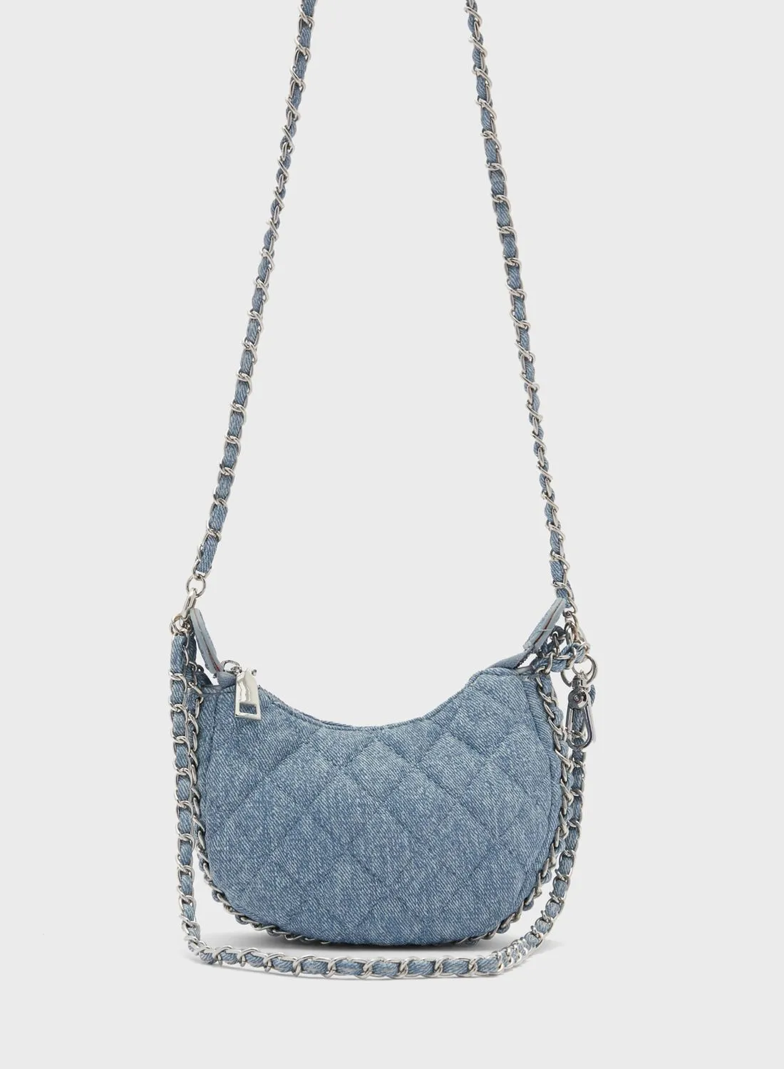 Ginger Quilted Crossbody Bag With Chain
