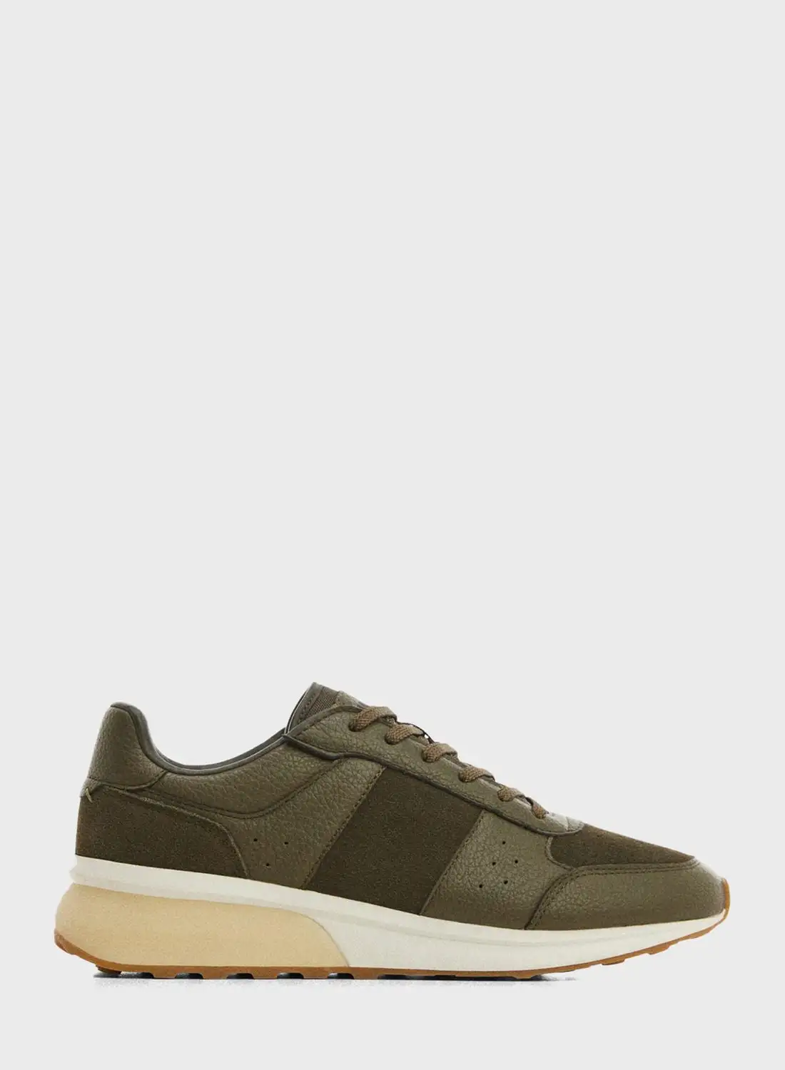 Mango Man Lace Up Low Top Sneakers
