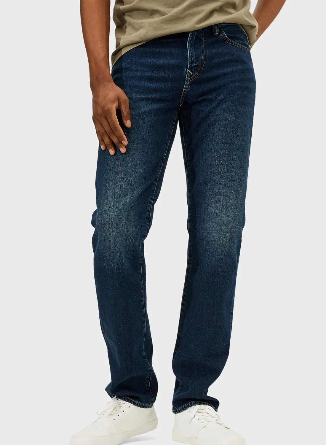 American Eagle Dark Wash Straight Fit Jeans