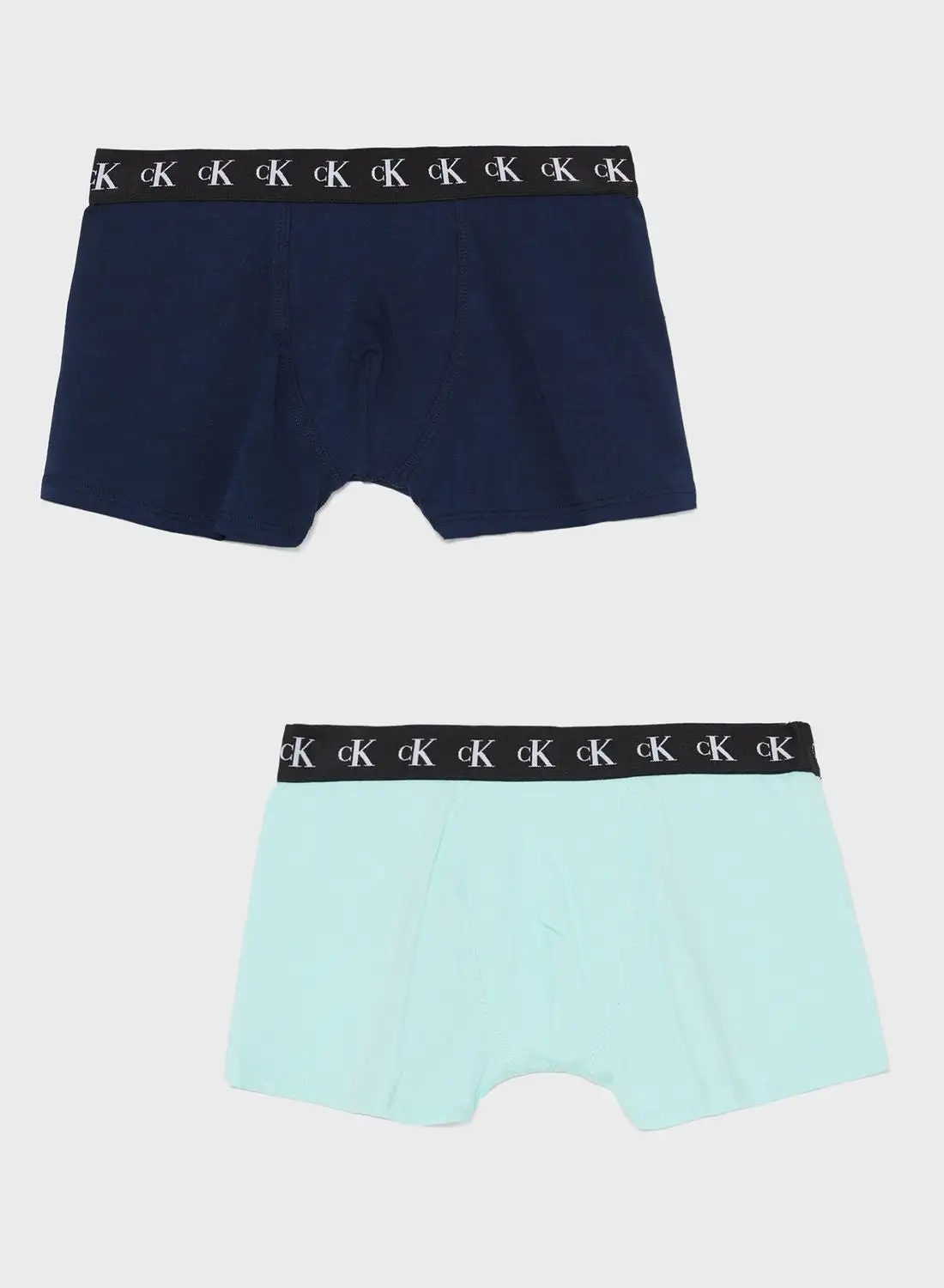 CALVIN KLEIN Youth 2 Pack Assorted Trunks