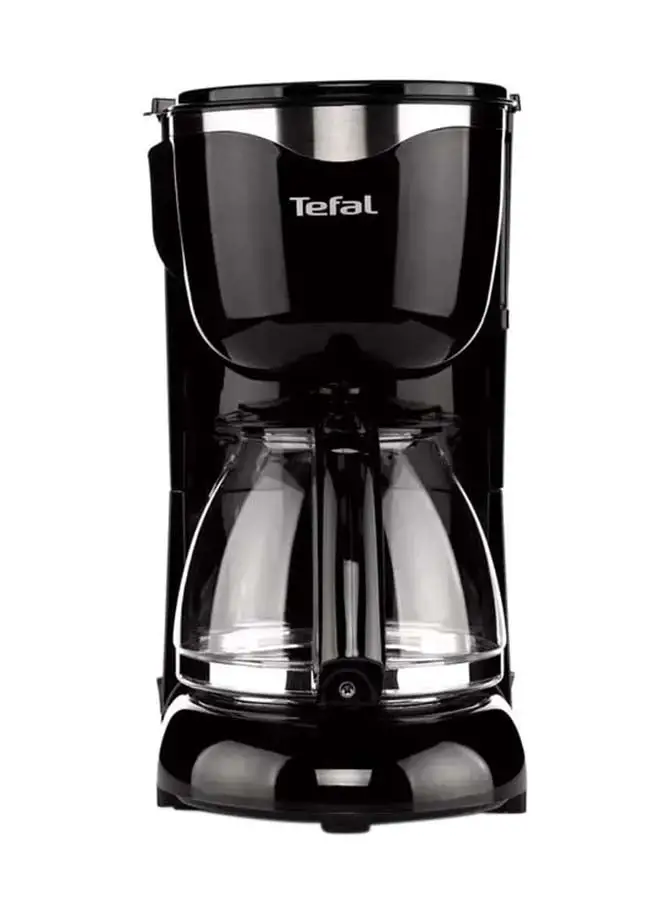 ماكينة صنع القهوة تيفال بيرفيكتا المفلترة، ماكينة صنع القهوة بالتقطير المدمجة مع خاصية الاحتفاظ بالدفء لمدة 30 دقيقة، 0.6 لتر، 600 وات، CM340827 أسود