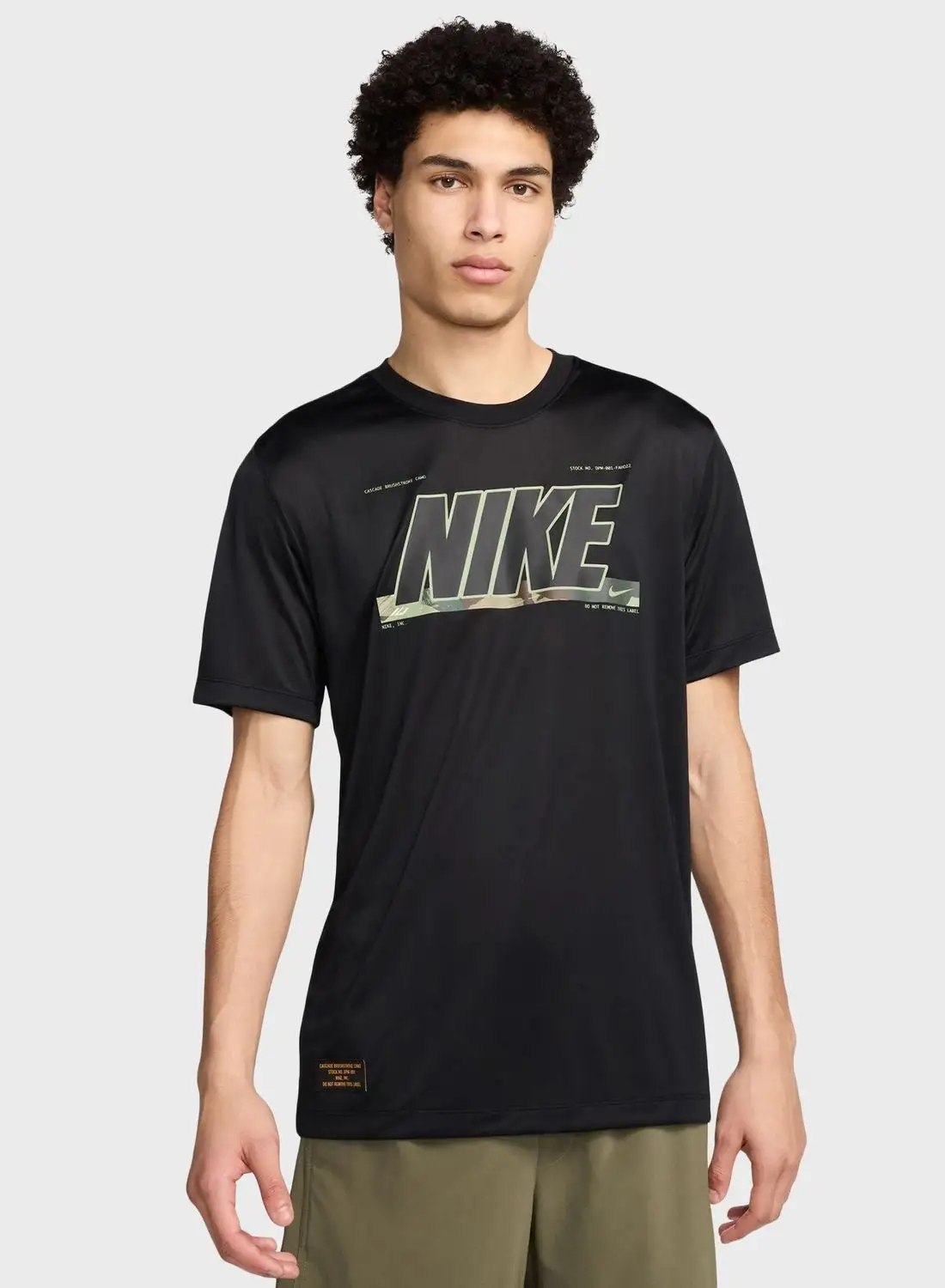 Nike Dri-Fit Camo Graphic T-Shirt