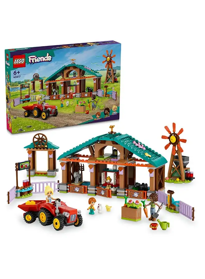 LEGO LEGO 42617 Friends Farm Animal Sanctuary Building Toy Set (489 Pieces)