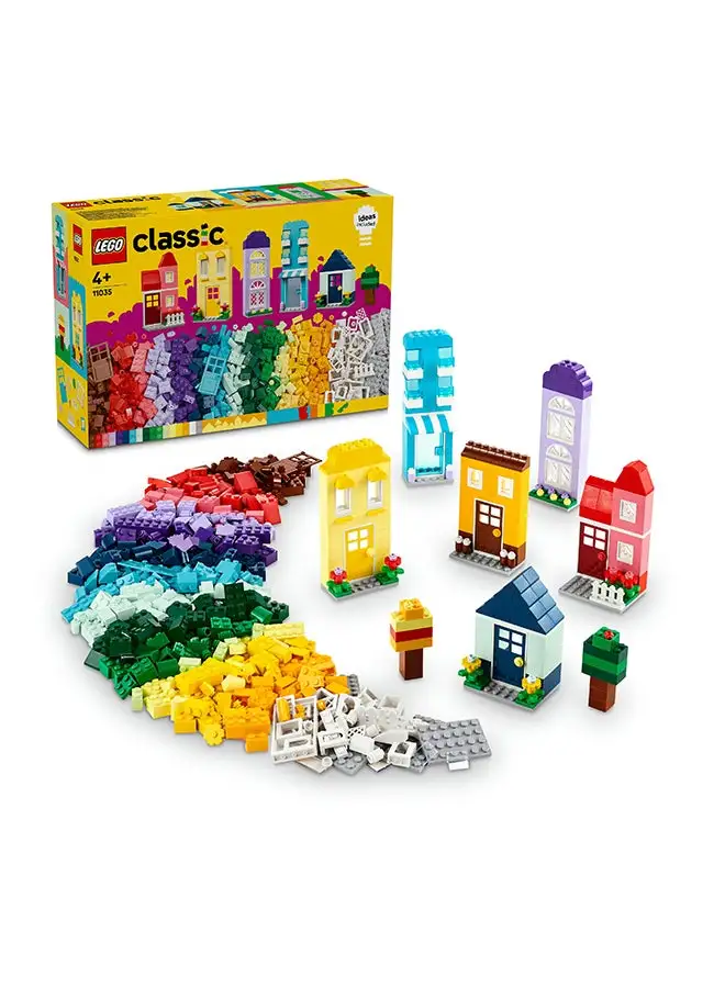 LEGO LEGO 11035 Classic Creative Houses Building Toy Set (850 Pieces)