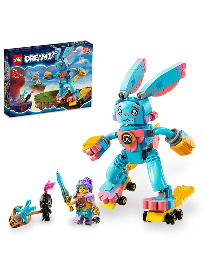 LEGO 259-Piece Dreamz Izzie and Bunchu the Bunny Building Toy Set 71453