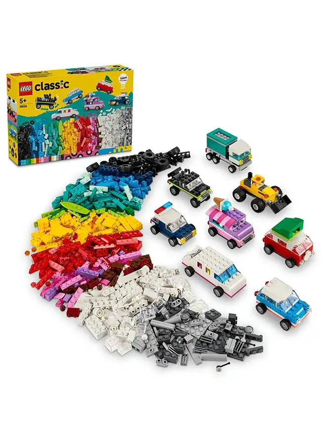 LEGO LEGO 11036 Classic Creative Vehicles Building Toy Set (900 Pieces)