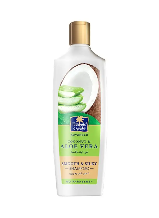 Parachute Advansed Coconut Smooth And Silky Shampoo With Aloe Vera And Coconut 340ml