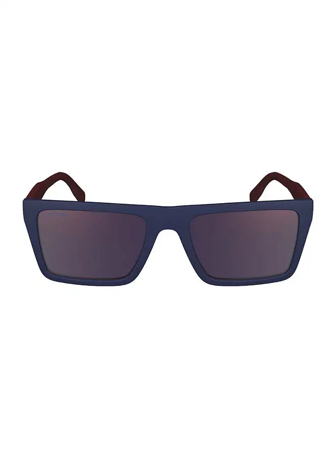 LACOSTE Men's UV Protection Rectangular Sunglasses - L6009S-424-5619 - Lens Size: 56 Mm