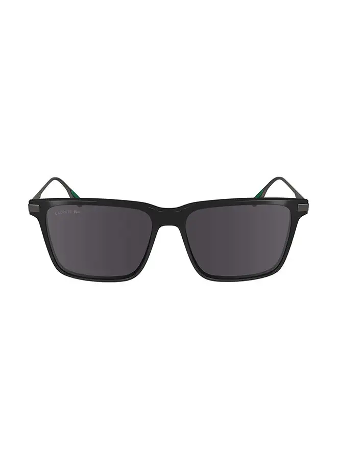LACOSTE Men's UV Protection Rectangular Sunglasses - L6017S-001-5517 - Lens Size: 55 Mm