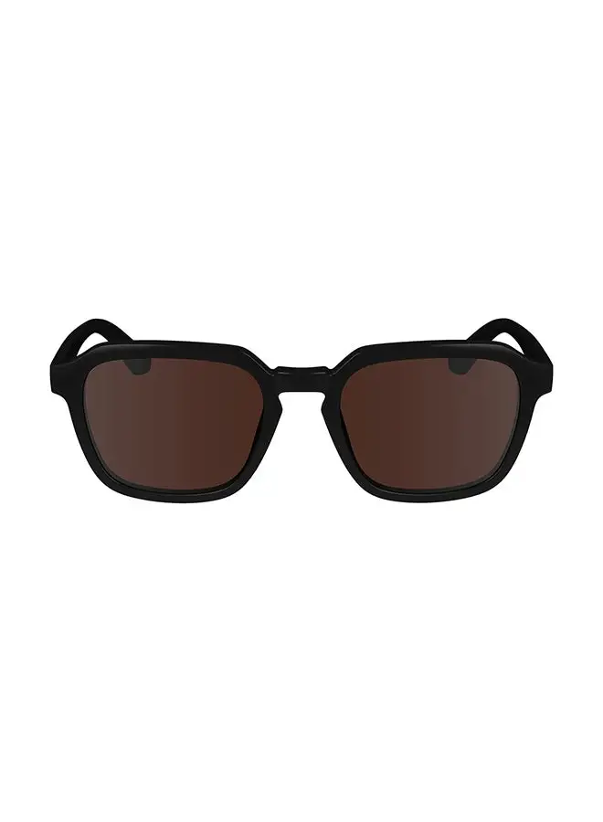 CALVIN KLEIN Men's UV Protection Rectangular Sunglasses - CK23533S-001-5320 - Lens Size: 53 Mm