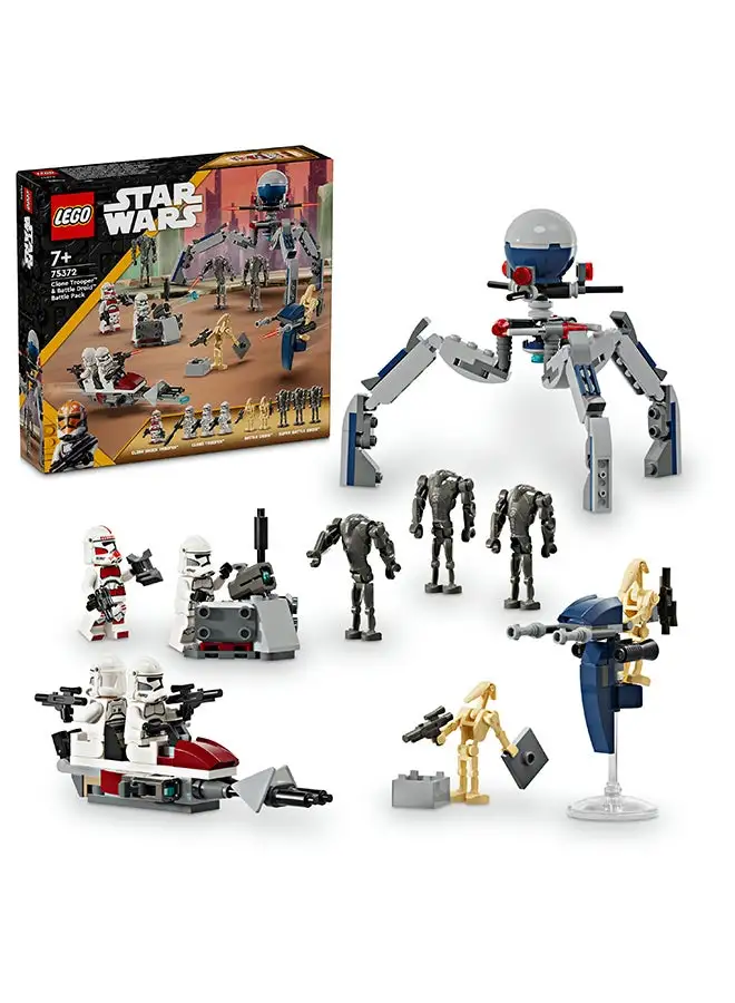 LEGO LEGO 75372 Star Wars TM Clone Trooper Building Toy Set (215 Pieces)