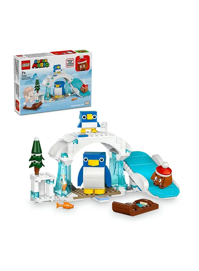 LEGO LEGO 71430 Super Mario Penguin Family Snow Adventure Expansion Set Building Toy Set (228 Pieces)