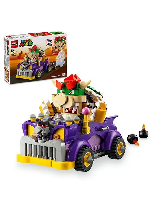 LEGO LEGO 71431 Super Mario Bowser's Muscle Car Expansion Set Building Toy Set (458 Pieces)