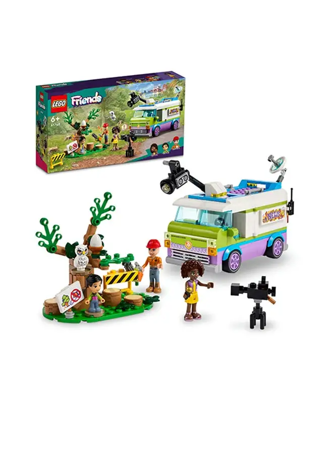 LEGO LEGO 41749 Friends Newsroom Van Building Toy Set (446 Pieces)