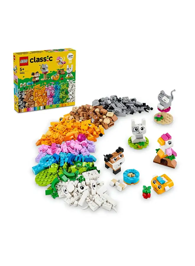 LEGO LEGO 11034 Classic Creative Pets Building Toy Set (450 Pieces)
