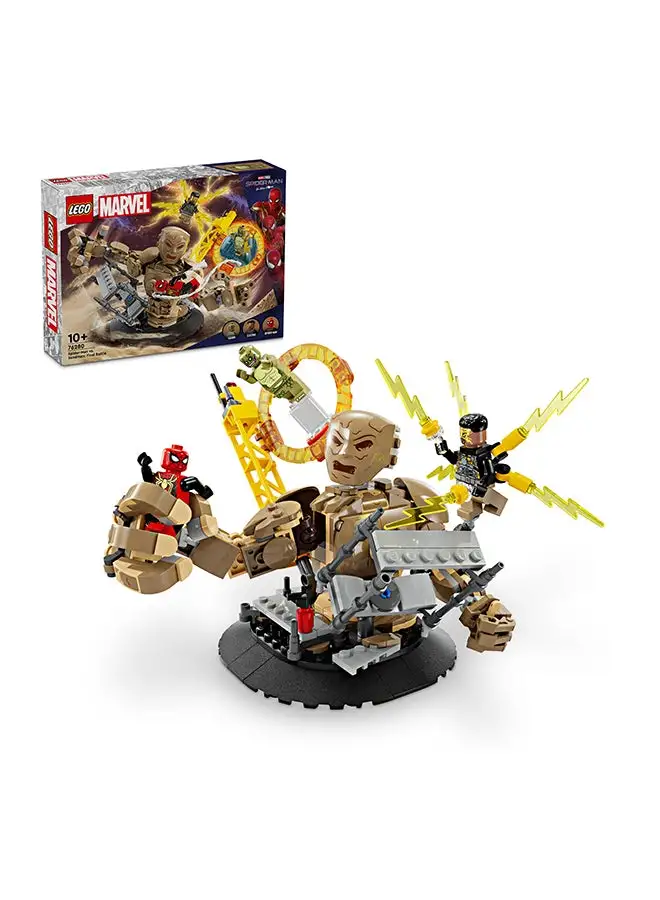 LEGO LEGO 76280 Super Heroes Marvel Spider-Man vs. Sandman: Final Battle Building Toy Set (347 Pieces)