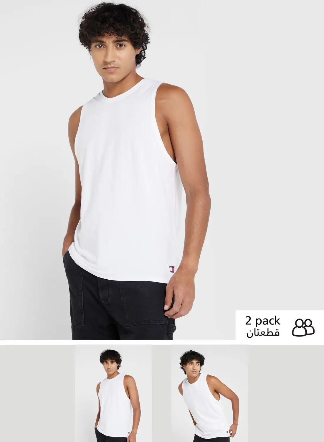 TOMMY JEANS 2 Pack Essential Vest