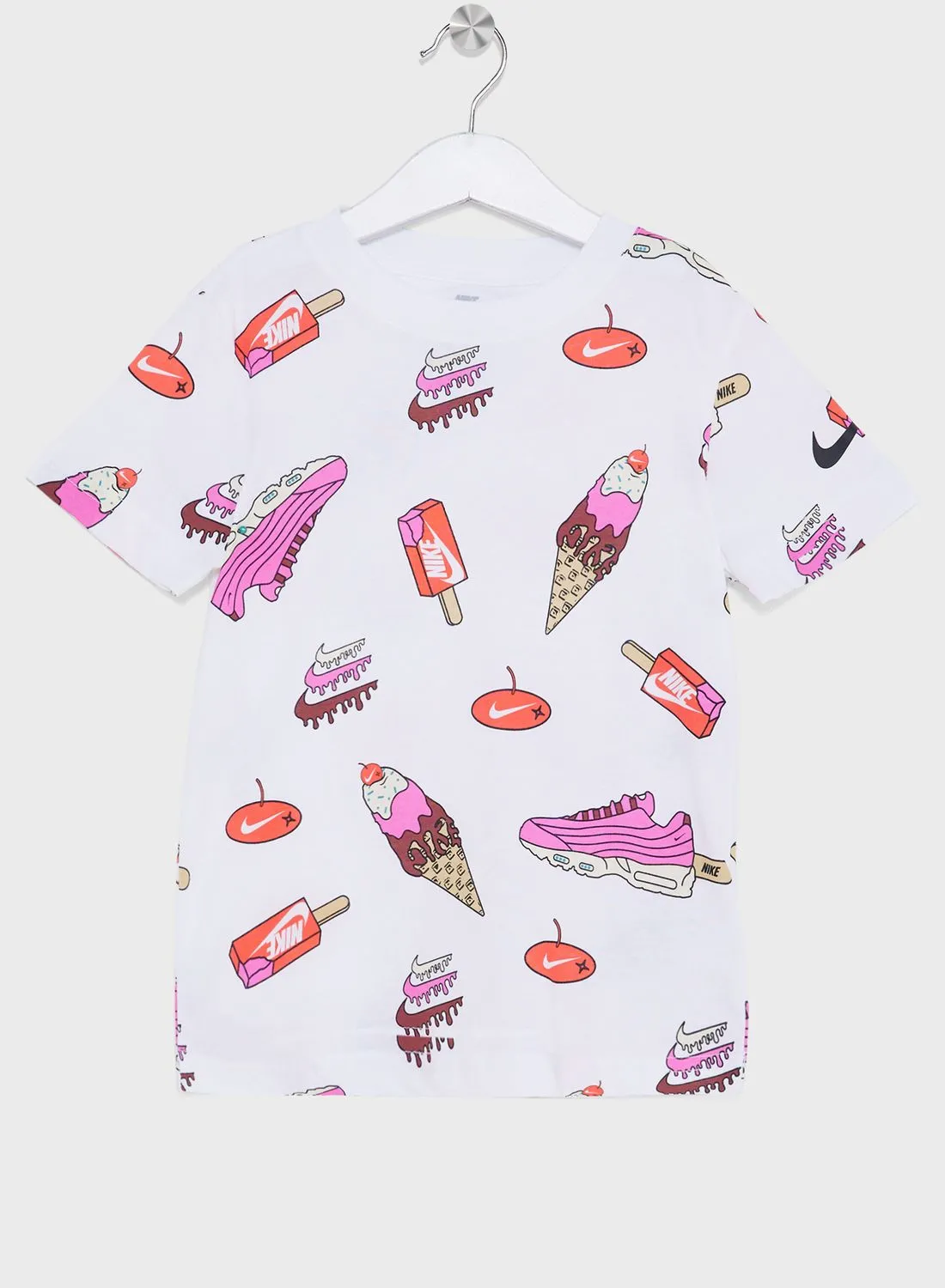 Nike Kids Basic Sole Food Printed T-Shirt