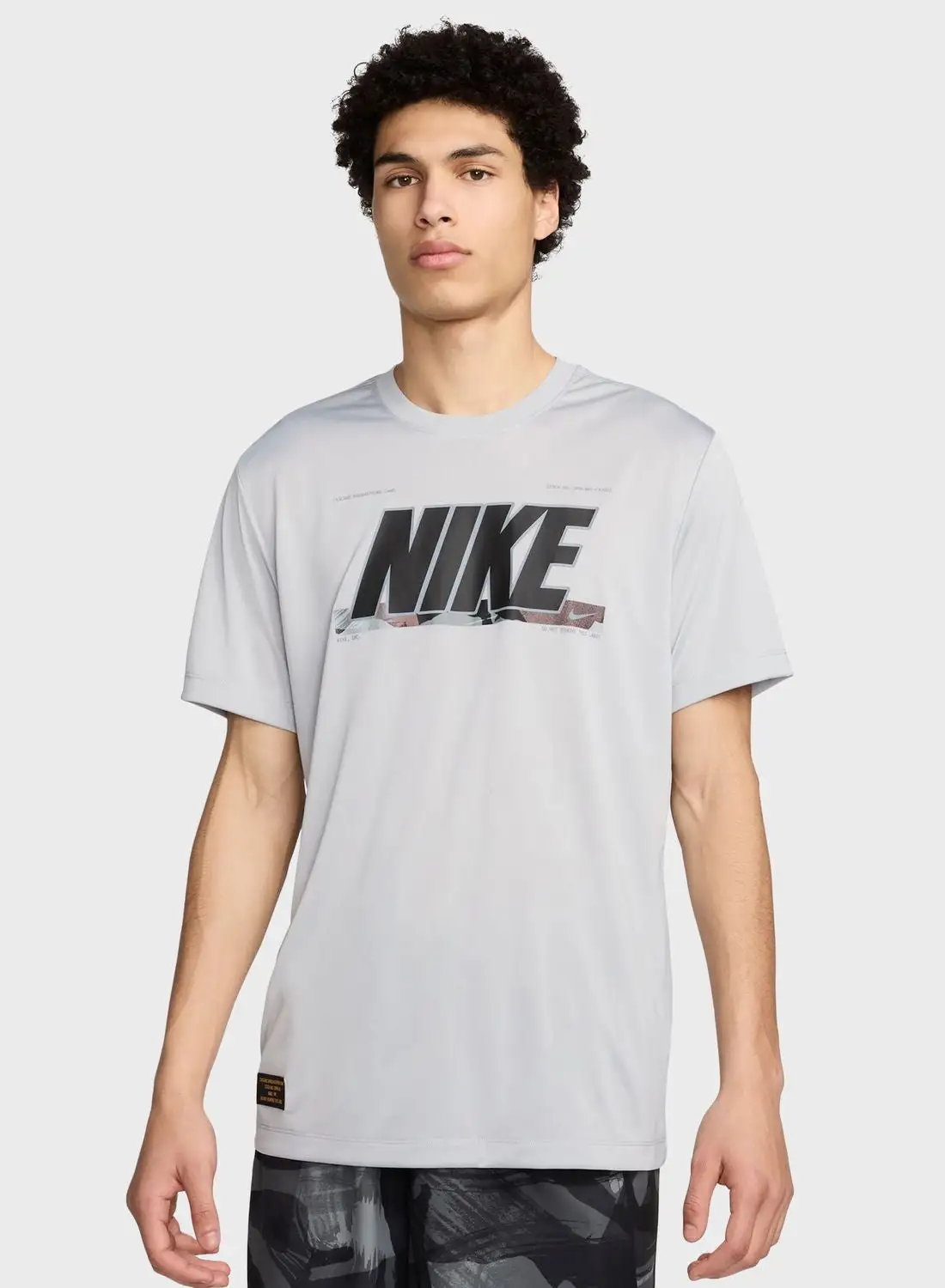 Nike Dri-Fit Camo Graphic T-Shirt