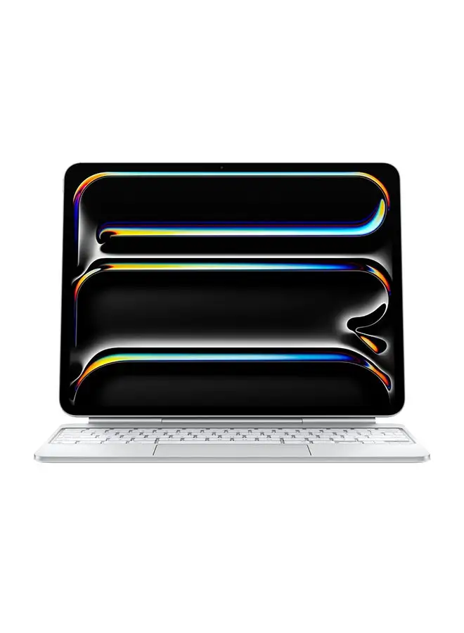 Apple Magic Keyboard For iPad 13‑Inch (M4) Arabic - White
