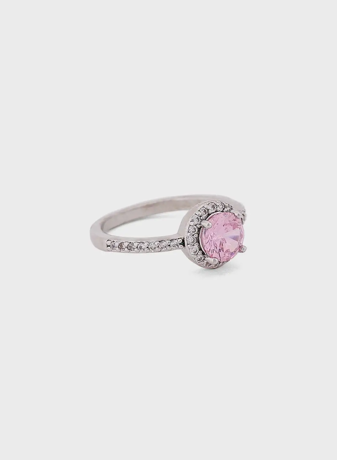 BUCKLEY LONDON Pink Halo Ring