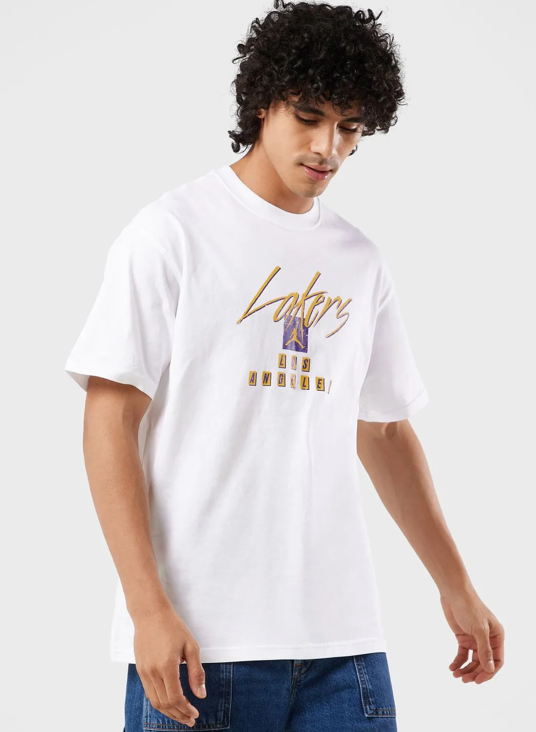 Nike Los Angeles Lakers Statement M90 T-Shirt