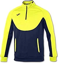 JOMA 101102.321 Essential Men's Sweatshirt, Yellow/Navy