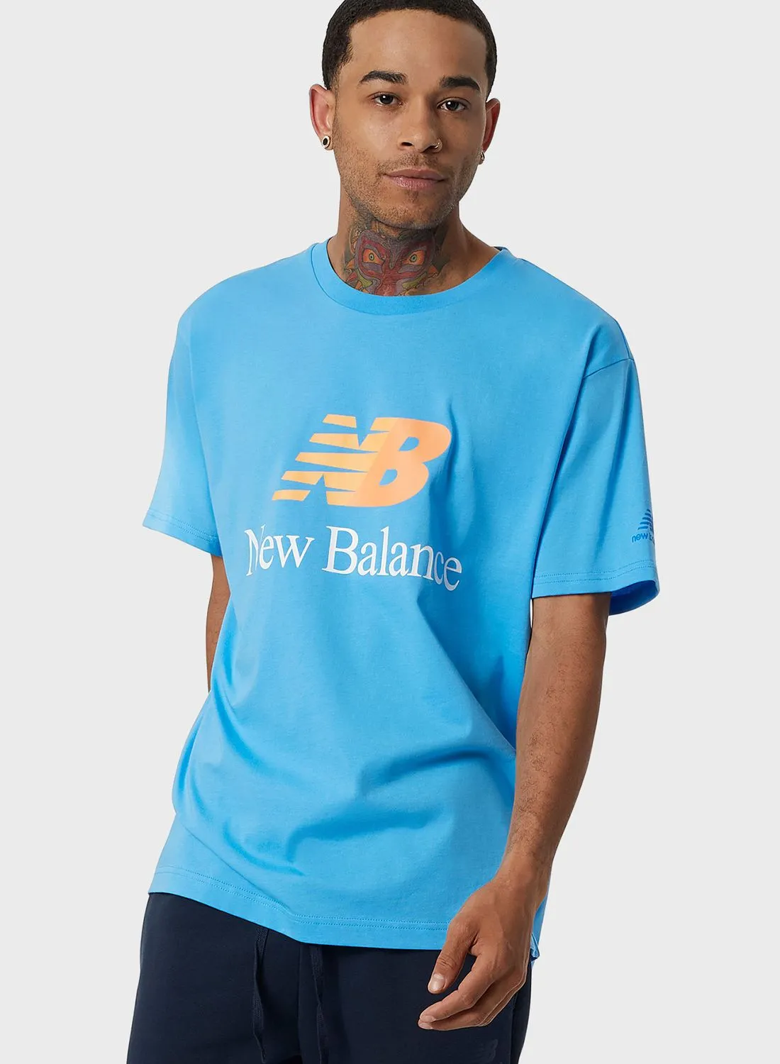 New Balance Essential Celebrate Split Logo T-Shirt