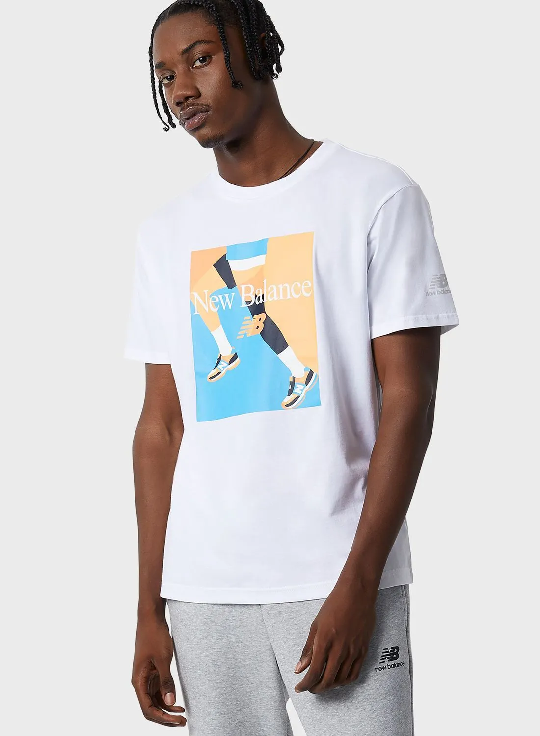 New Balance Essential Celebrate Run T-Shirt
