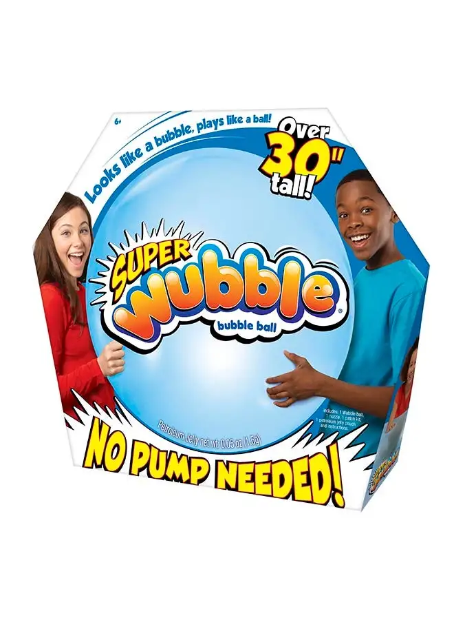 Wubble Bubble Super Inflatable Ball-Blue 30inch 30inch