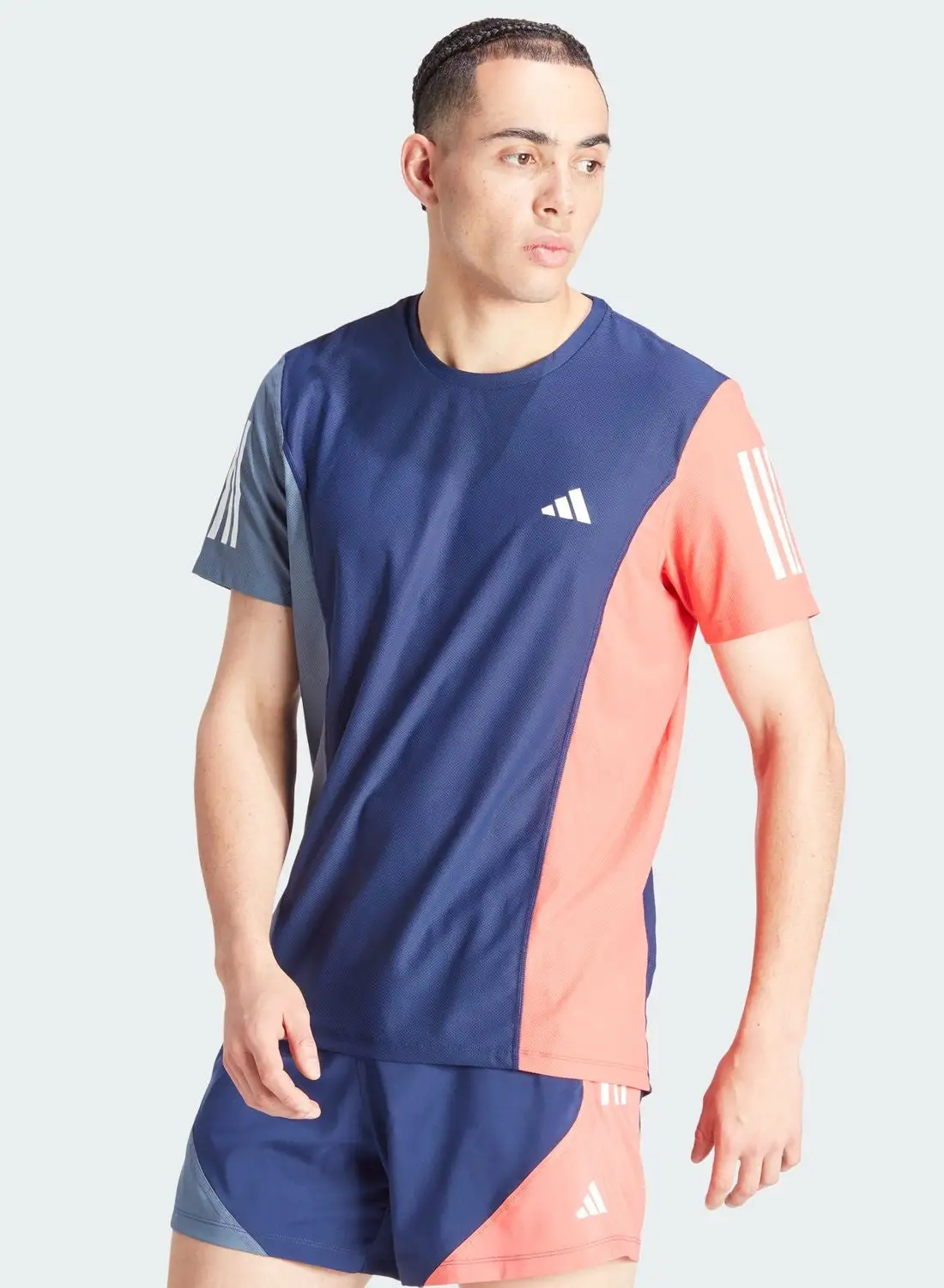 Adidas Own The Run Colorblock T-Shirt