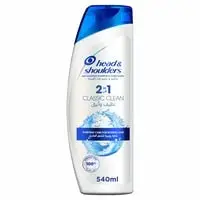 Head & Shoulders 2in1 Classic Clean Anti-Dandruff Shampoo & Conditioner for Normal Hair, 540 ml