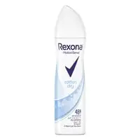 REXONA Women Antiperspirant Deodorant Spray, 72 Hour Sweat & Odor Protection*, Cotton Dry, With Motionsense Technology, 150ml