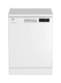 Beko Dishwasher With 6 Programs And 14 Place Settings, 44.0kg, DFN16411W, White (Installation Not Included)