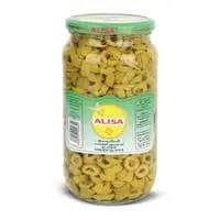 Alisa Sliced green Olive 920g
