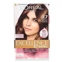 L'Oreal Paris Excellence Cream Triple Care Permanent Hair Colour 7.7 Honey Brown