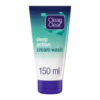 Clean & Clear Face Cream Wash Deep Action 150ml