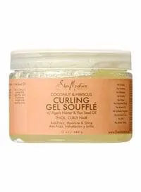 Shea Moisture Coconut And Hibiscus Curling Gel Souffle 12Ounce